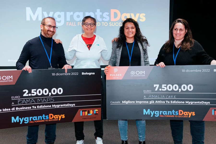 MygrantsDays | Amalia premiata come Migliore Impresa gi&agrave; Attiva